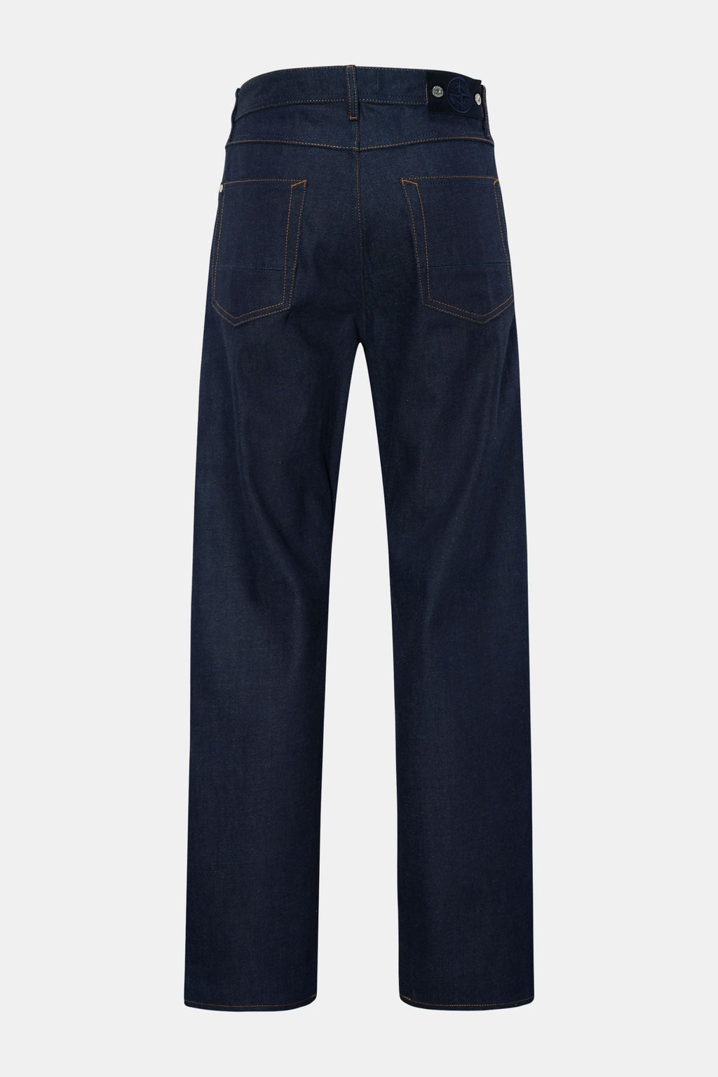 STONE ISLAND Jeans 'Selvedge Indigo Denim - Raw' — Navy