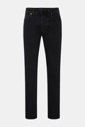 STONE ISLAND Jeans 'Stretch Black Denim - Rinsed'