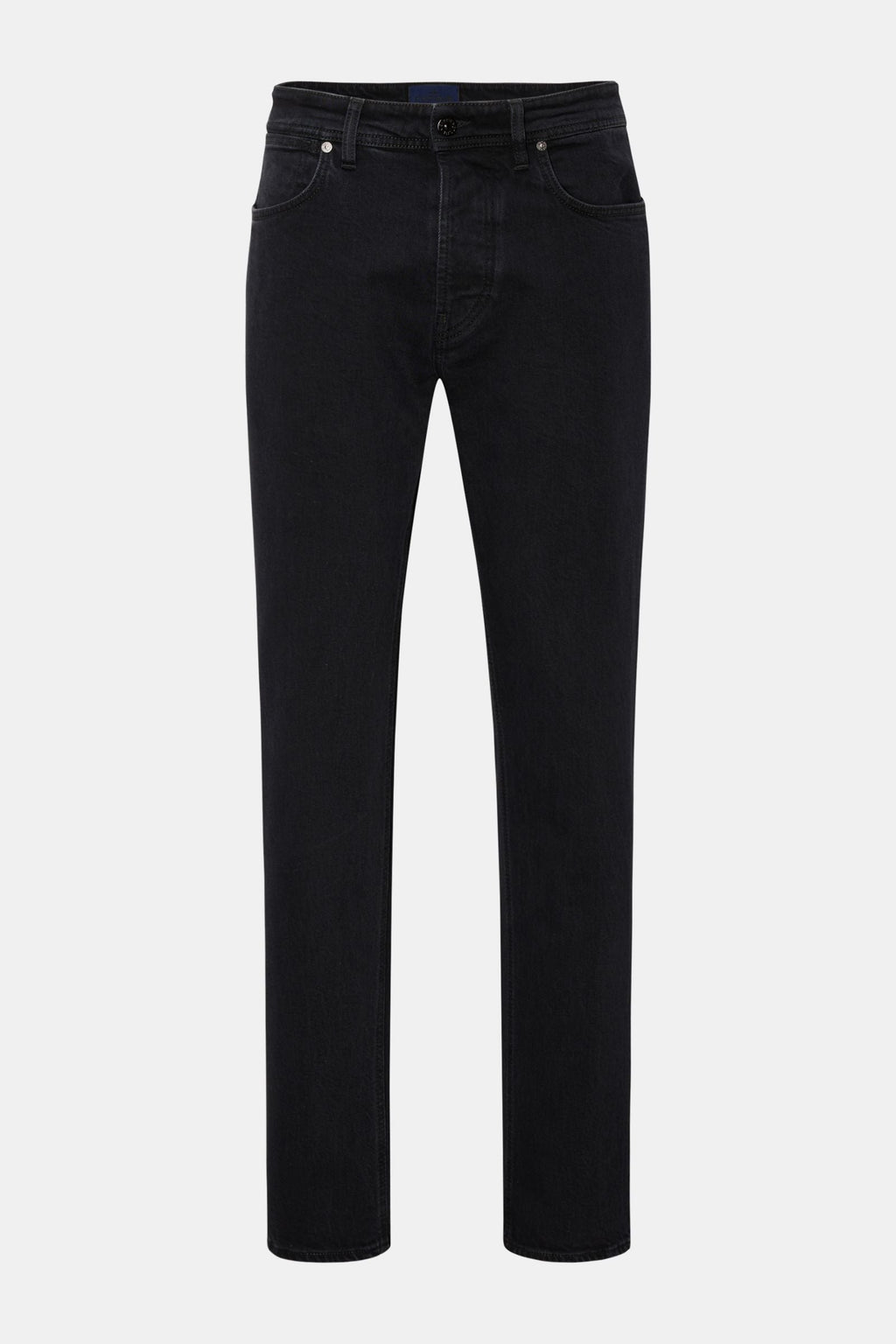 STONE ISLAND Jeans 'Stretch Black Denim - Rinsed'