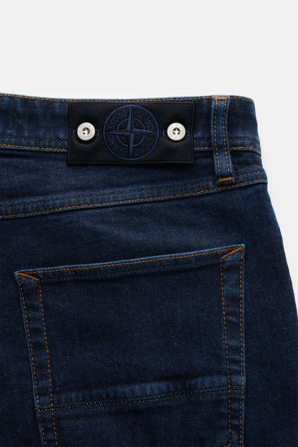 STONE ISLAND Jeans 'Stretch Indigo Denim - Rinsed' — Dark blue
