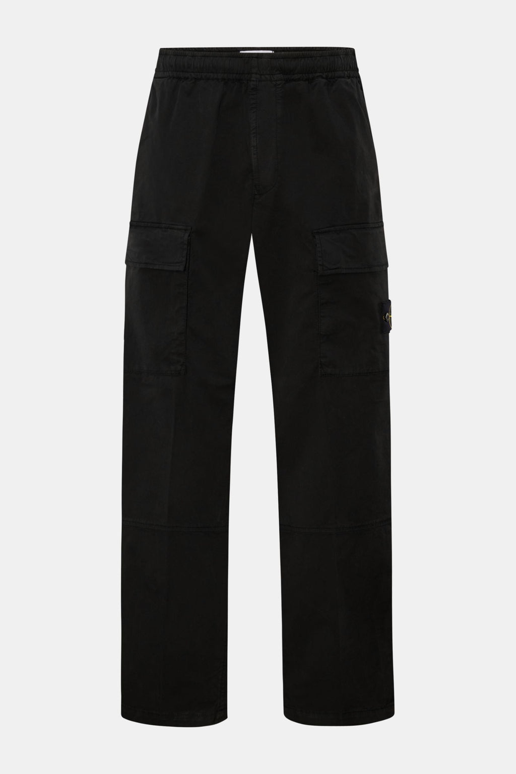 STONE ISLAND Jogger pants — Black