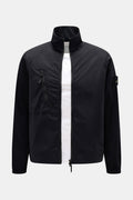 STONE ISLAND Overshirt 'Nylon Stretch' — Black