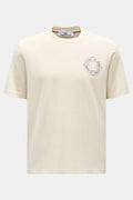 STONE ISLAND T-Shirt 'Print' — Cream