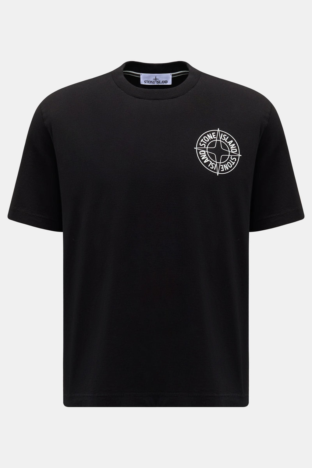 STONE ISLAND T-Shirt 'Print' — Cream