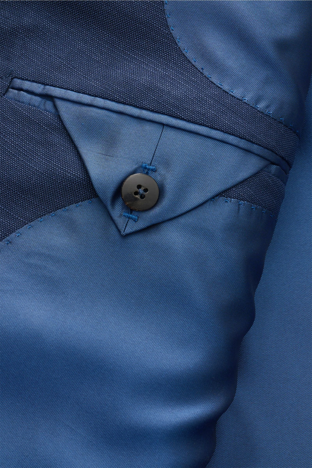 TOM FORD Silk jacket 'Atticus' — Dark blue
