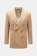 TOM FORD Silk smart-casual jacket 'Atticus' — Beige
