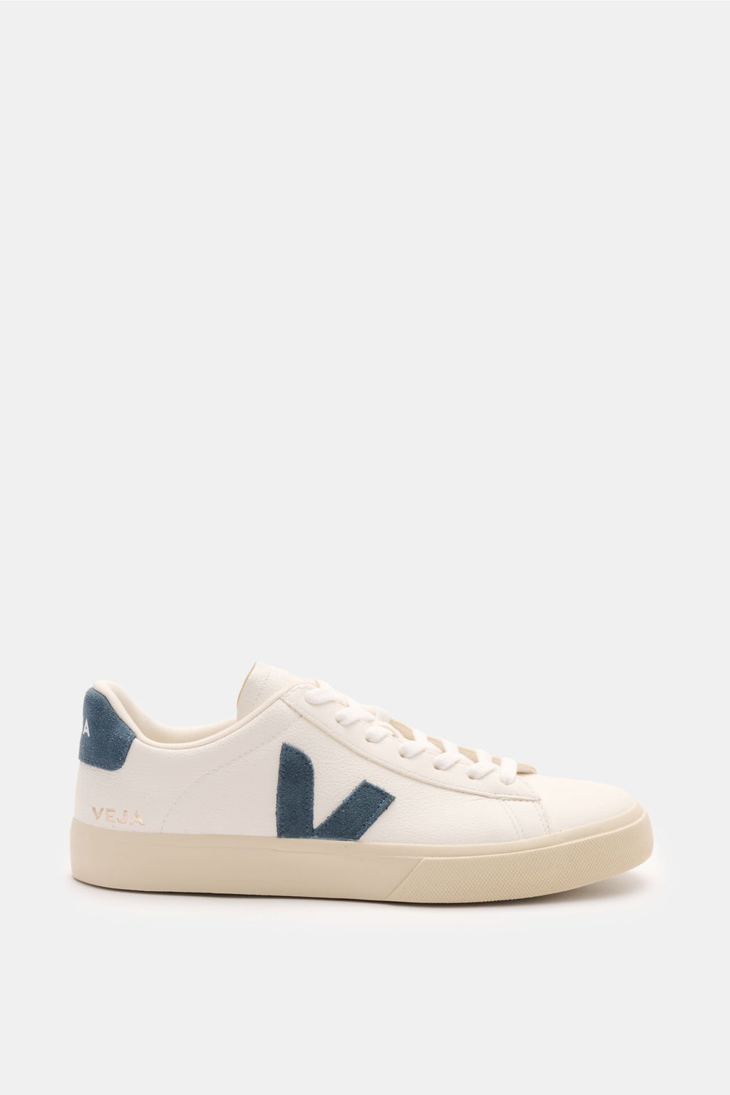 VEJA Sneakers 'Campo Leather' off-white / grey-blue