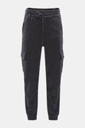 VON BRAUN Cashmere cargo jogger pants — Anthracite