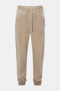 VON BRAUN Cashmere jogger pants — Beige