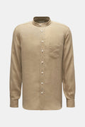 WEBER+WEBER Linen shirt 'Linen' — Khaki