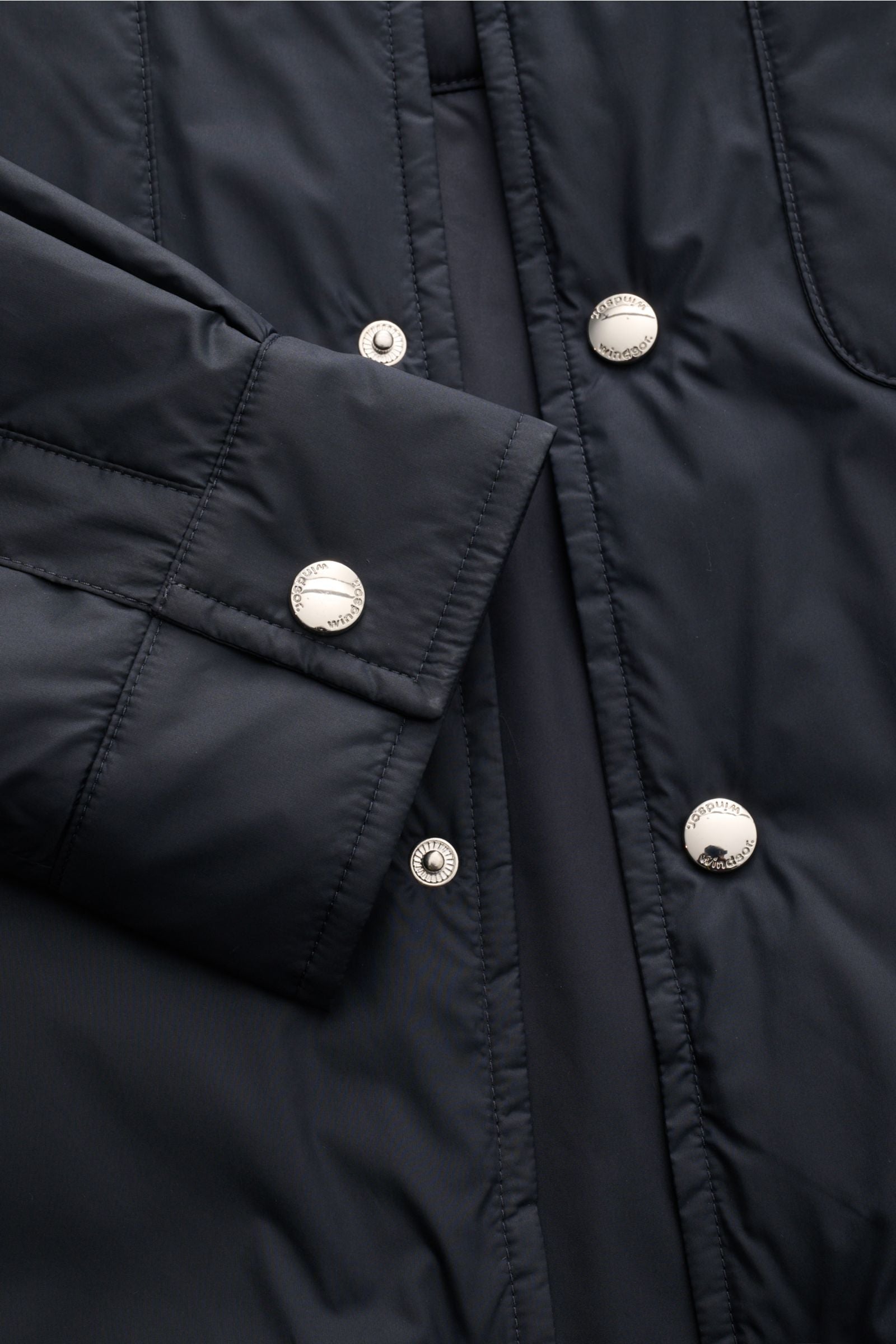 WINDSOR Overshirt 'Paride' — Navy