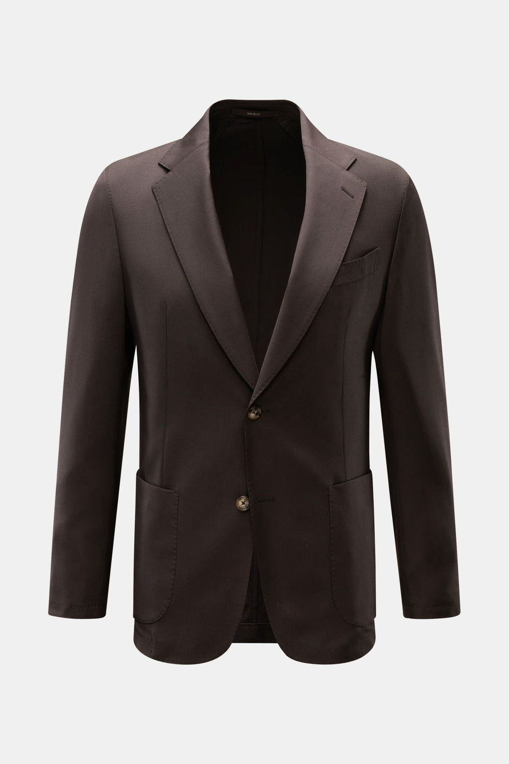 WINDSOR Smart-casual jacket 'Travel' — Dark brown