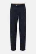WINDSOR Wool trousers 'Serpo' — Navy