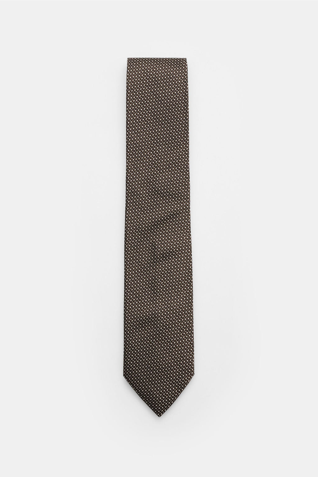 ZEGNA Silk tie black