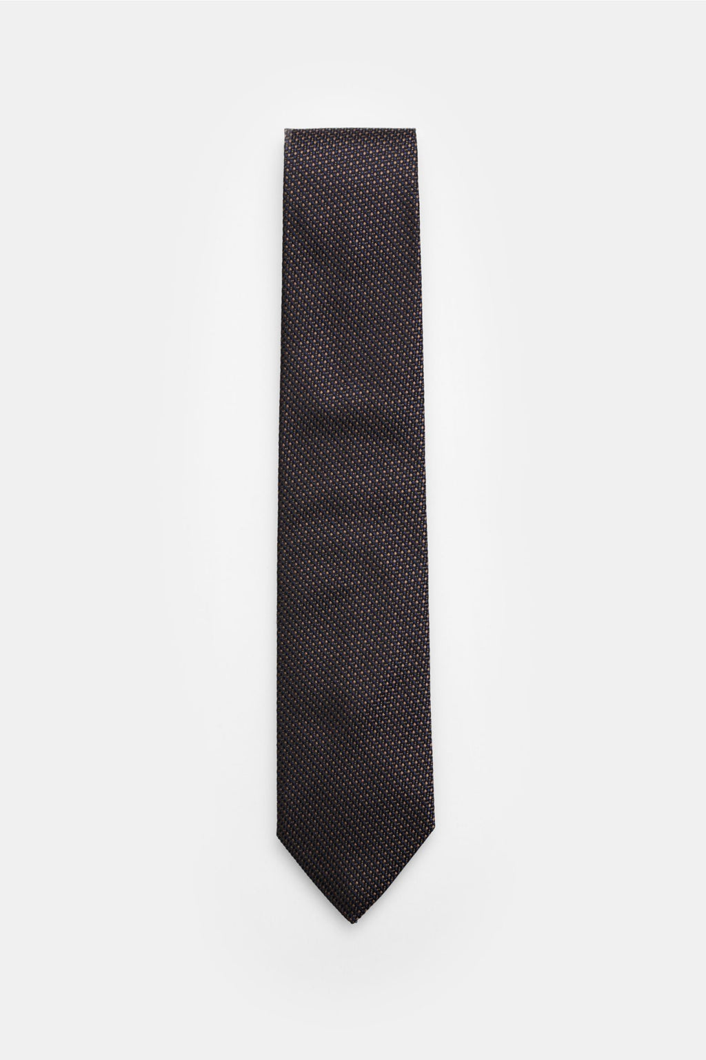 ZEGNA Silk tie black