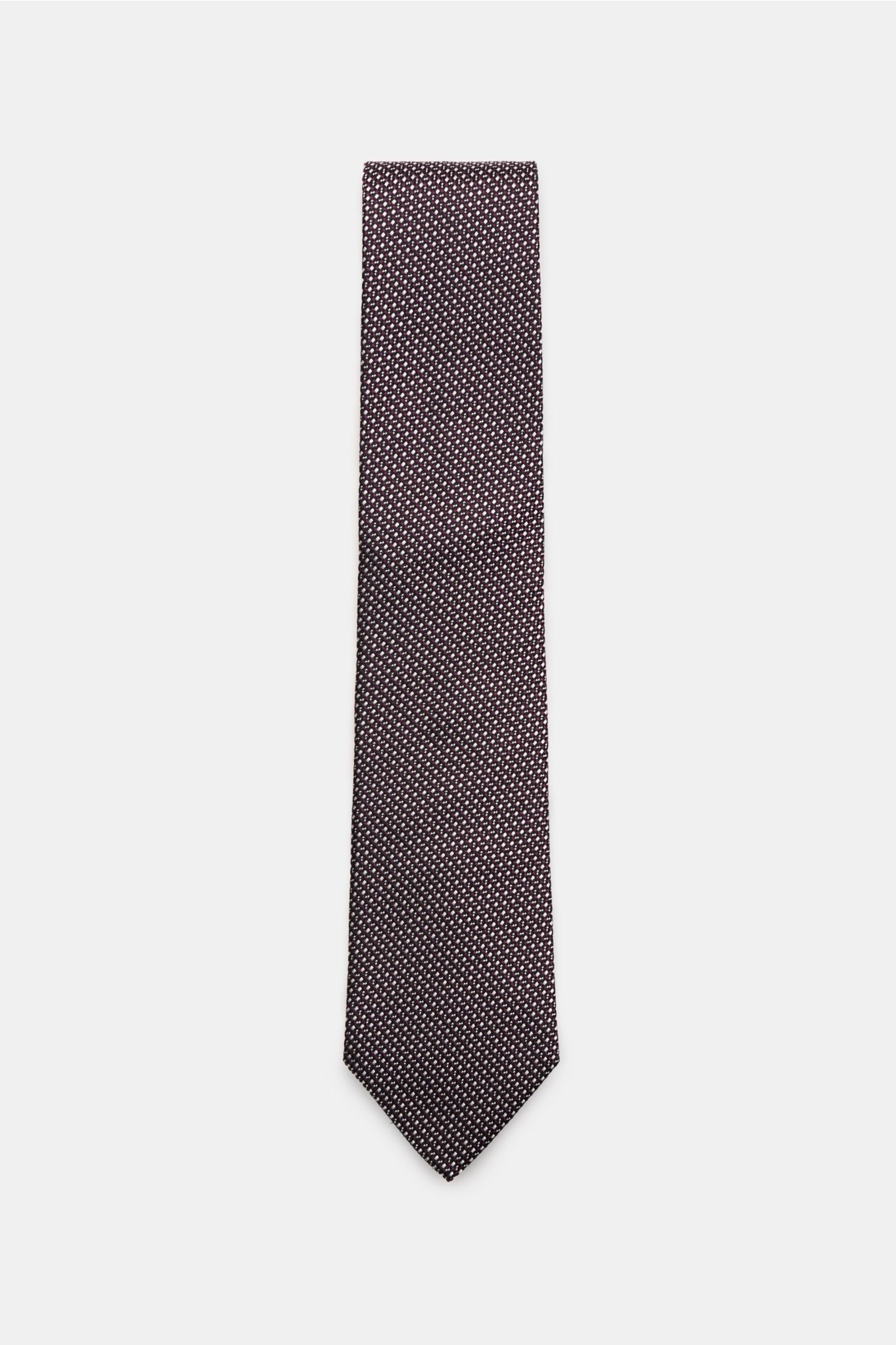 ZEGNA Silk tie black
