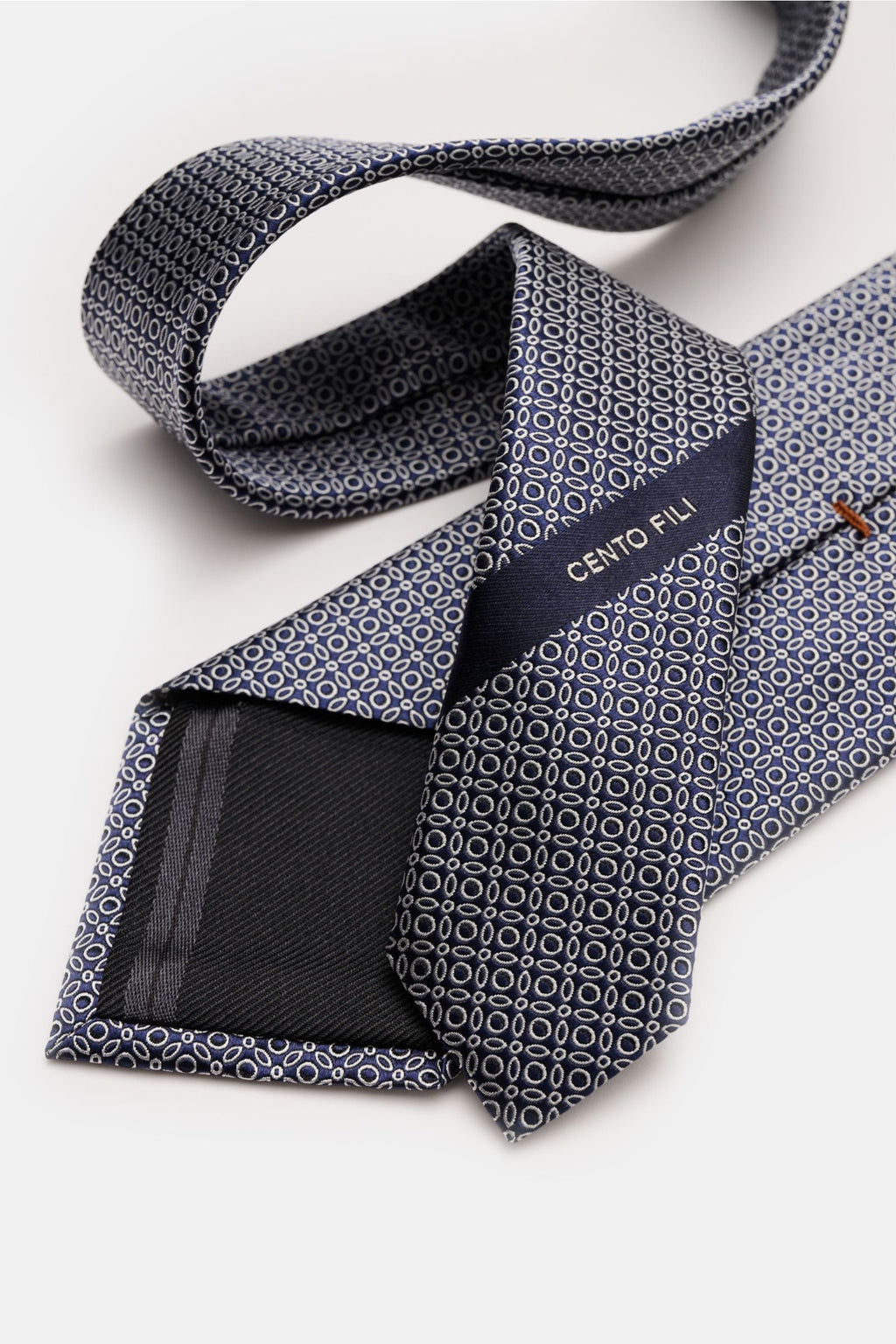 ZEGNA Silk tie — Navy